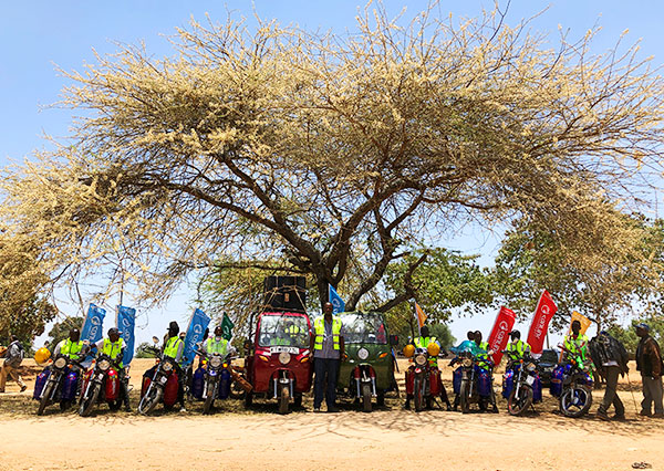 Salon de la moto au Kenya